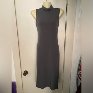 Forever 21 Olive Green Sleeveless Maxi Dress Medium